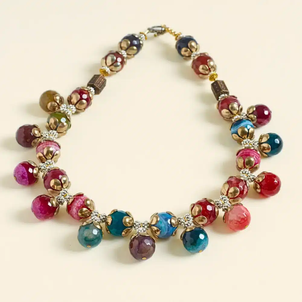 Demure Orion 37 Tropical Enigma Necklace Multiple Color