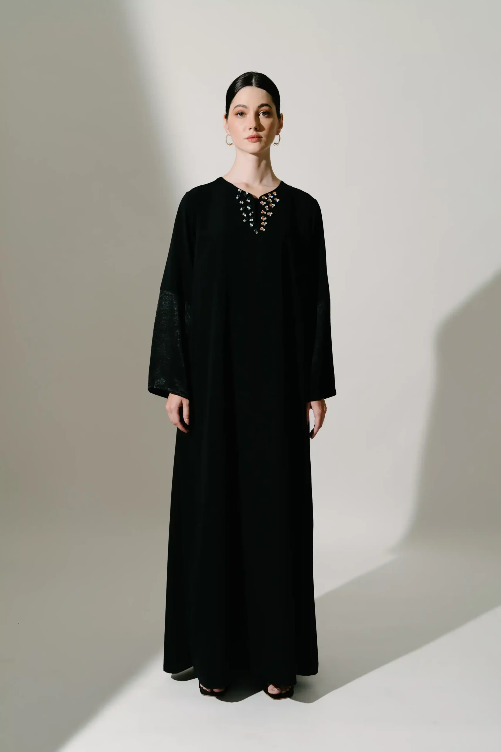 AMAL KAFTAN in Black