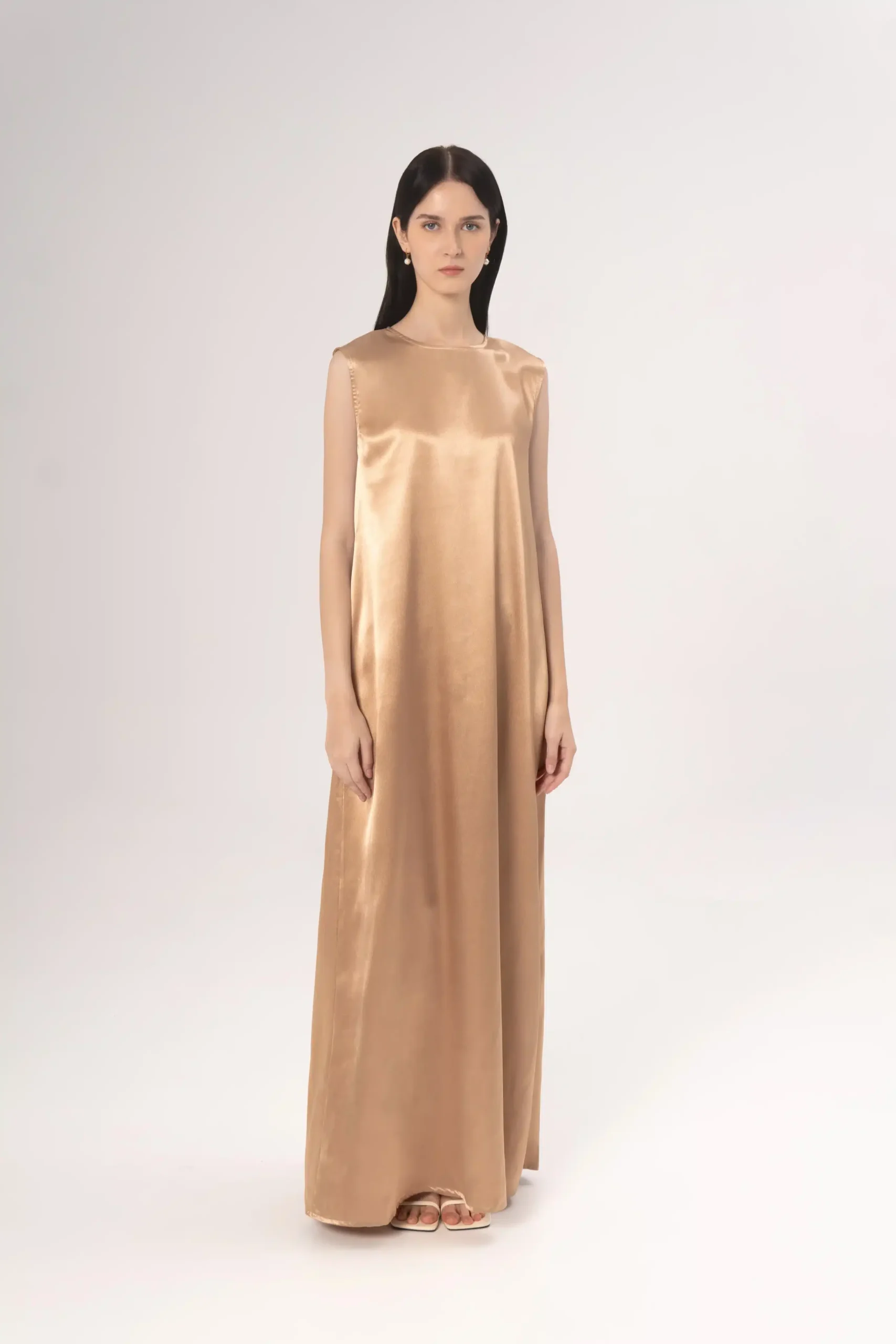 Khawla Inner Dress In Gold