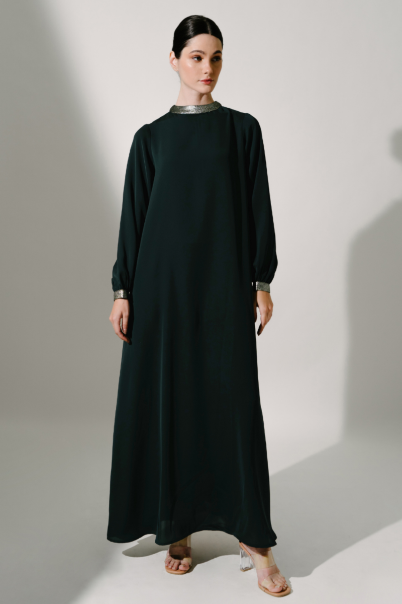 Demure studio | Dania kafftan dark forest