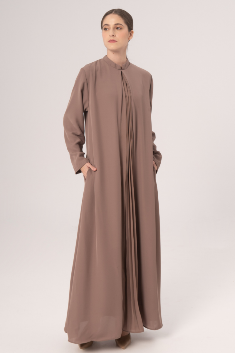Demure studio | Maysoon kafttan in light taupe