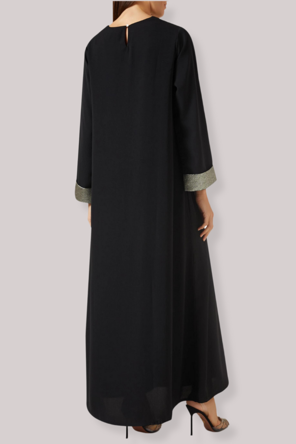 SHAIMA ABAYA IN BLACK | Demure Privé