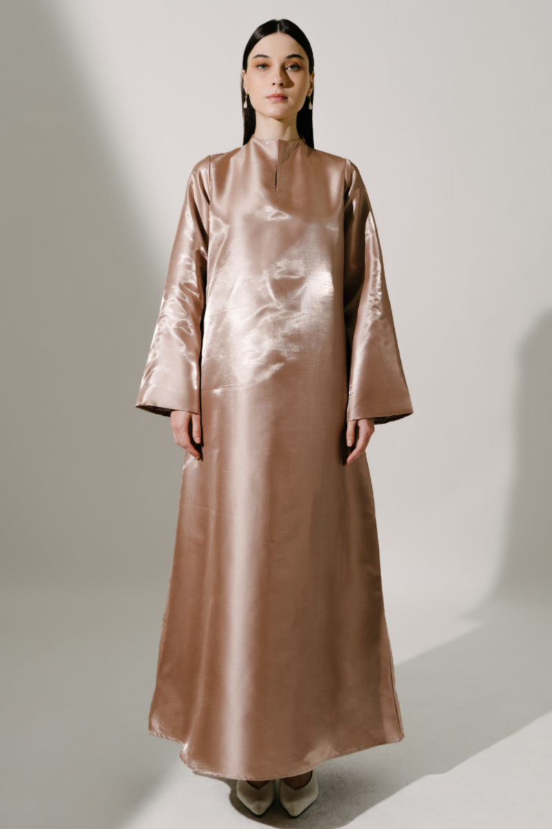 Demure studio | yara kafftan taupe
