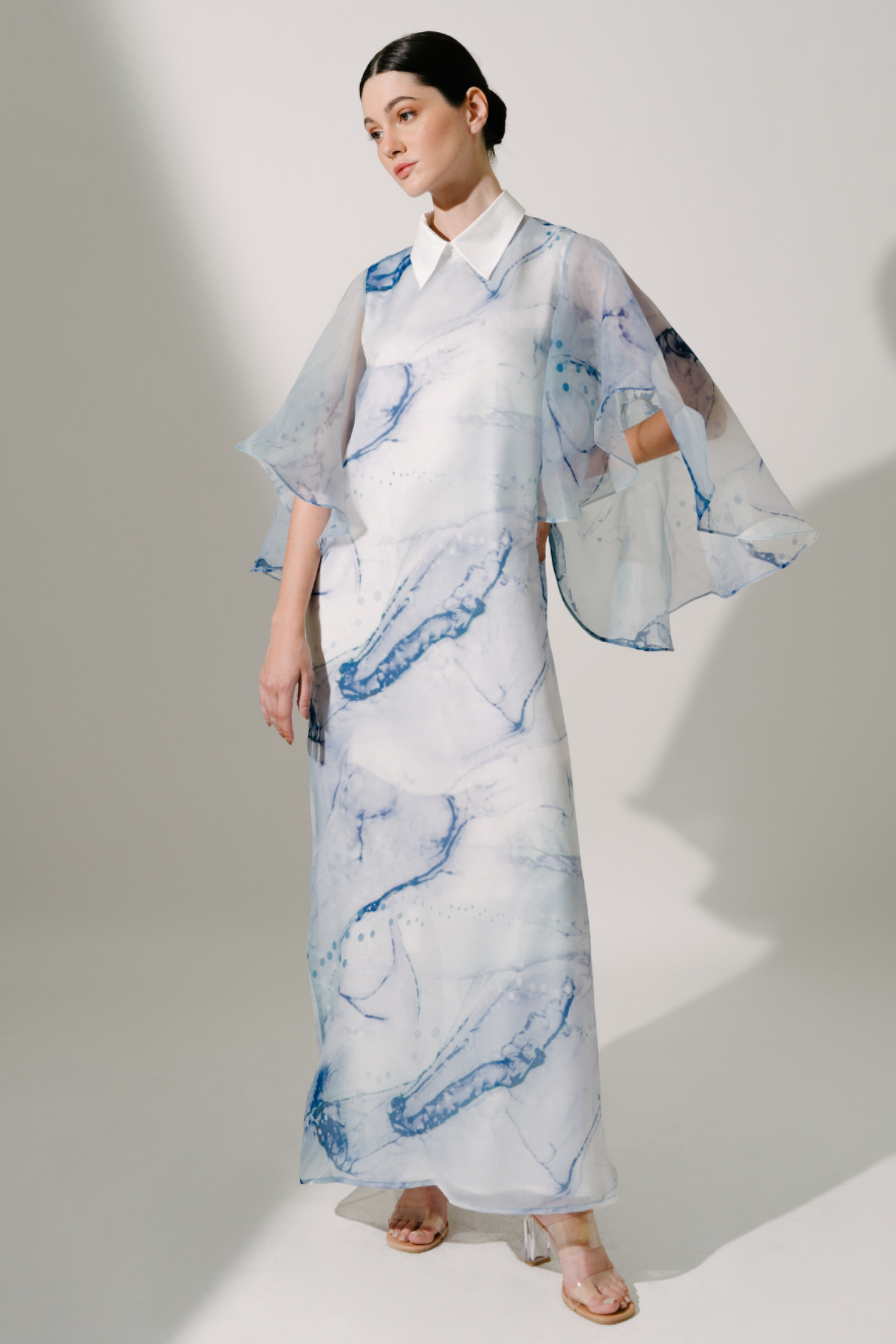 LAYLA KAFTAN in Light Blue